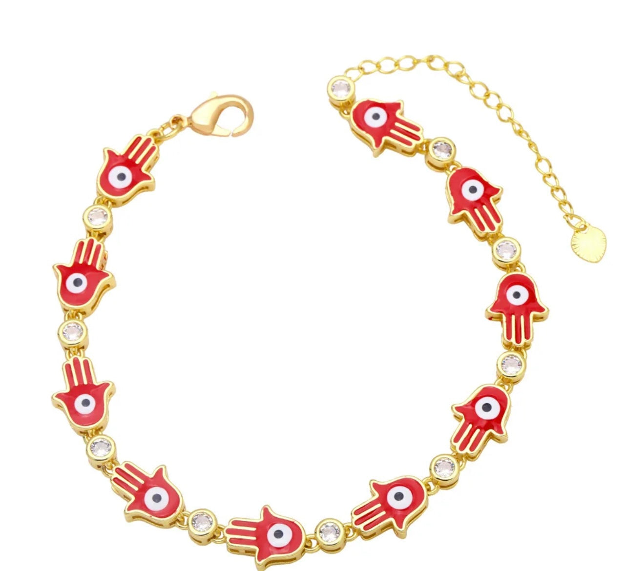 EVIL EYE HAMSA 🪬 BRAVELET