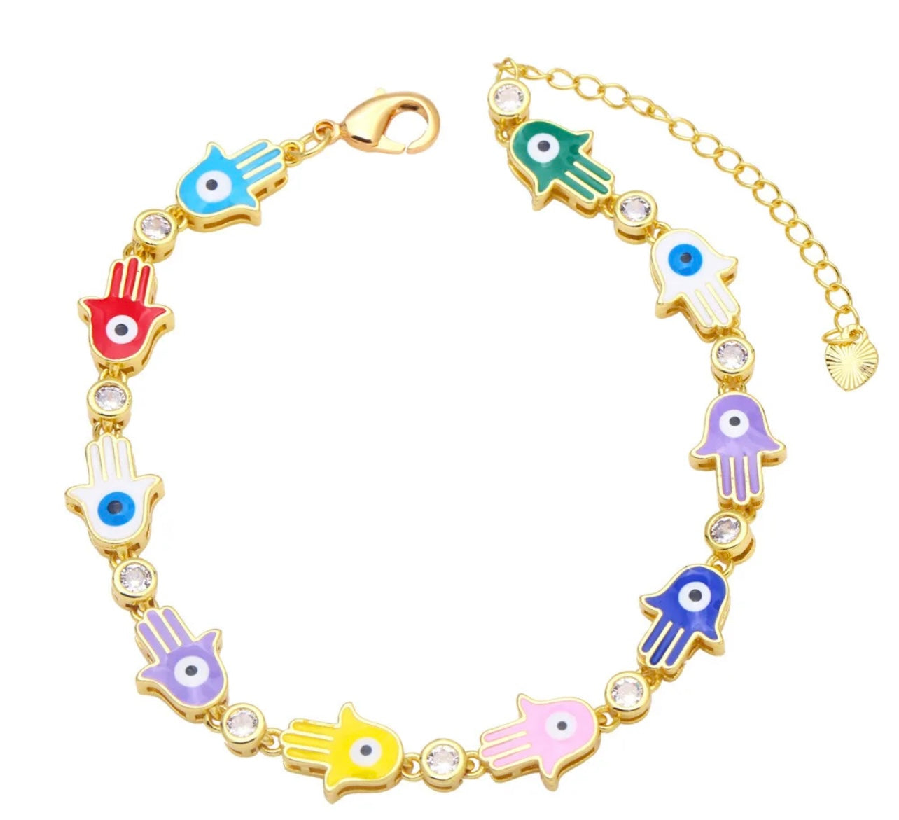 EVIL EYE HAMSA 🪬 BRAVELET