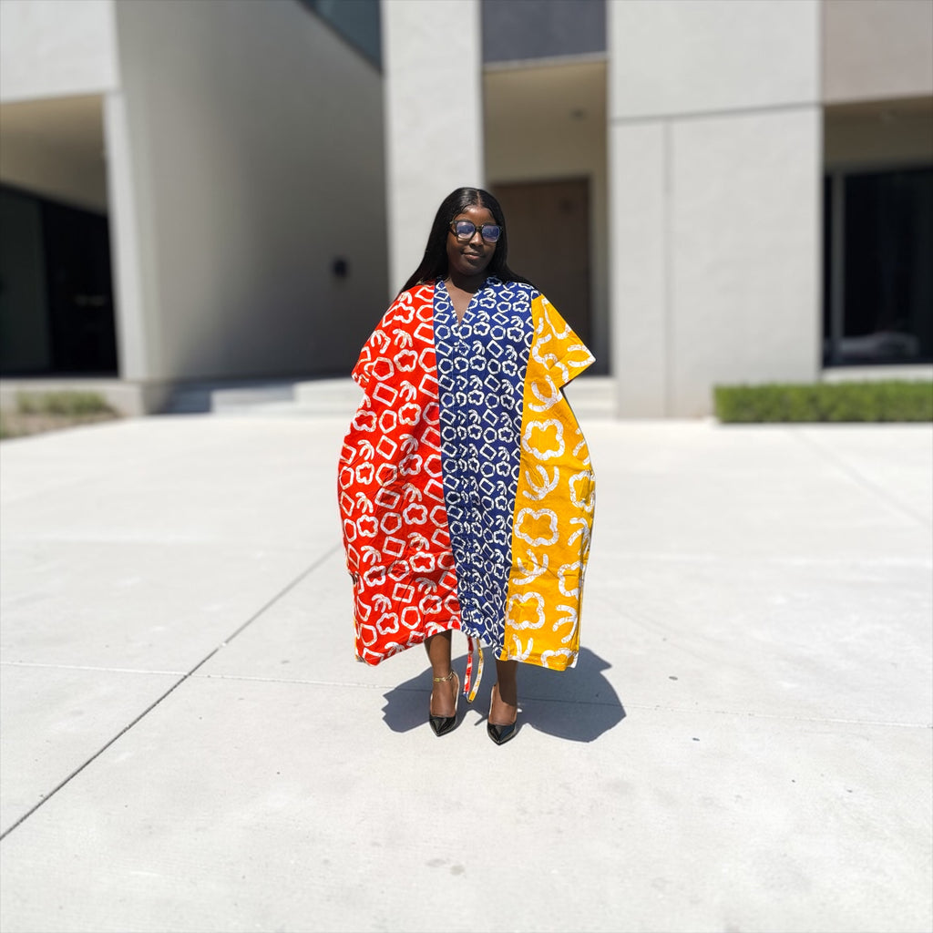 Zari front rope Bubu dress
