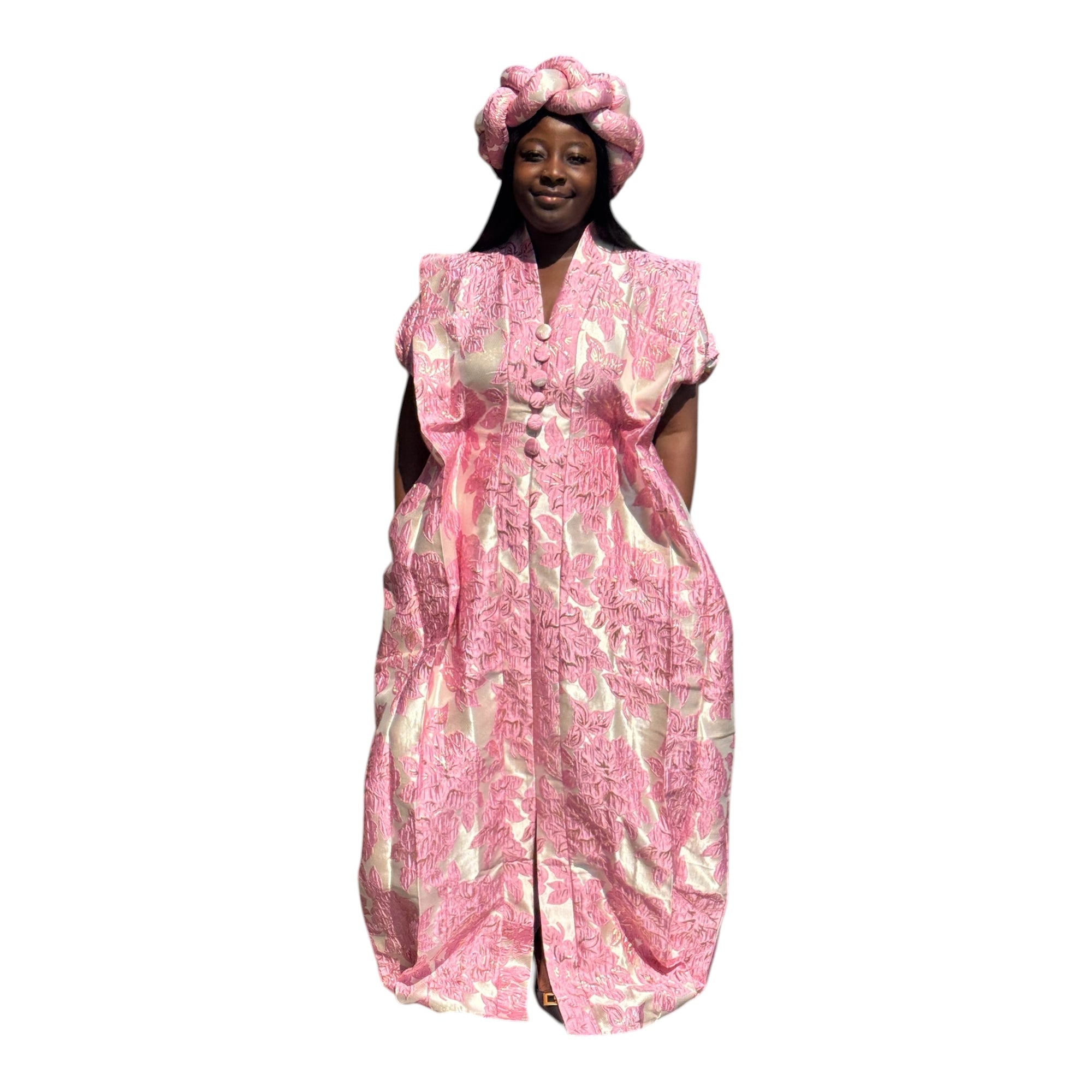 Chioma Luxury Brocade boubou Set