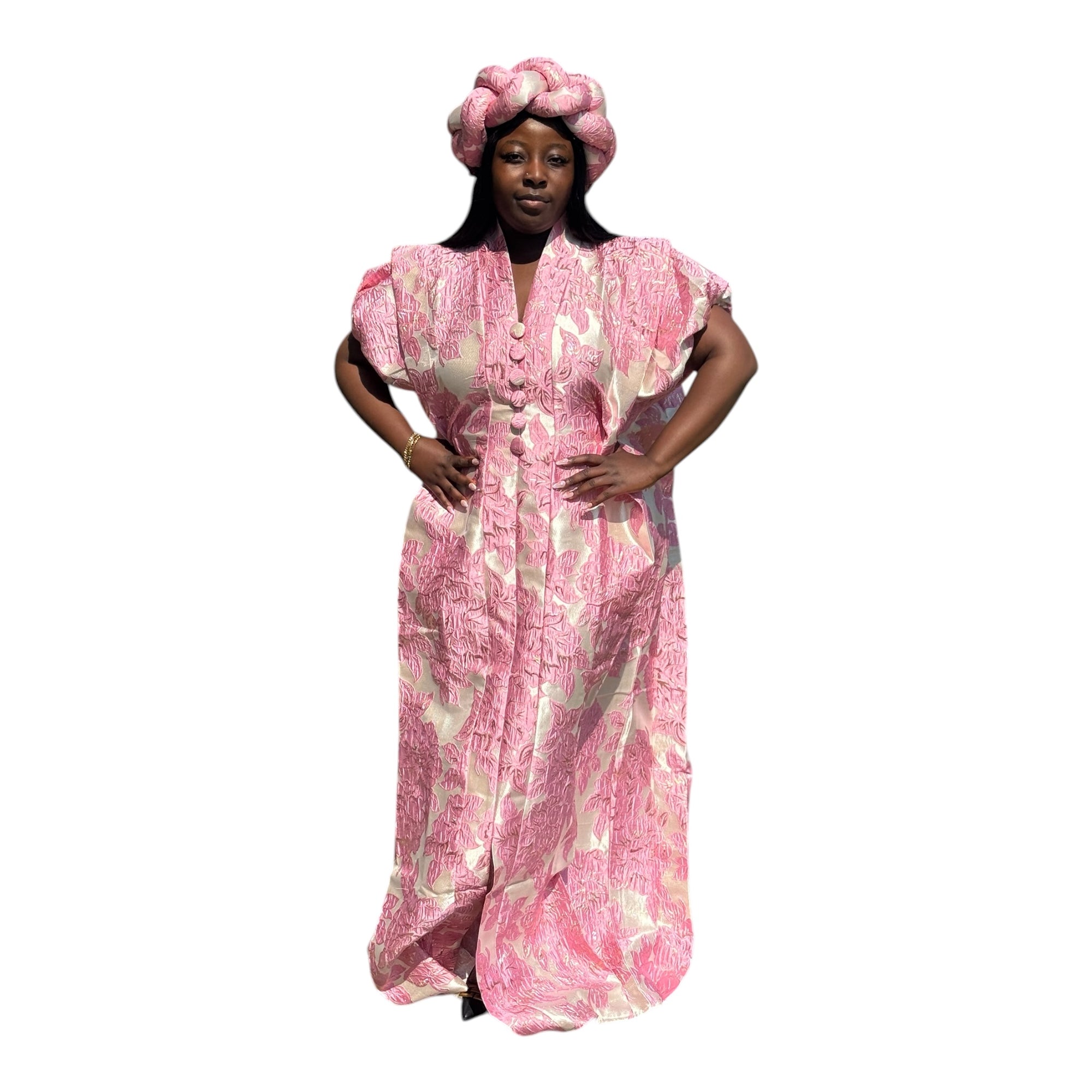 Chioma Luxury Brocade boubou Set