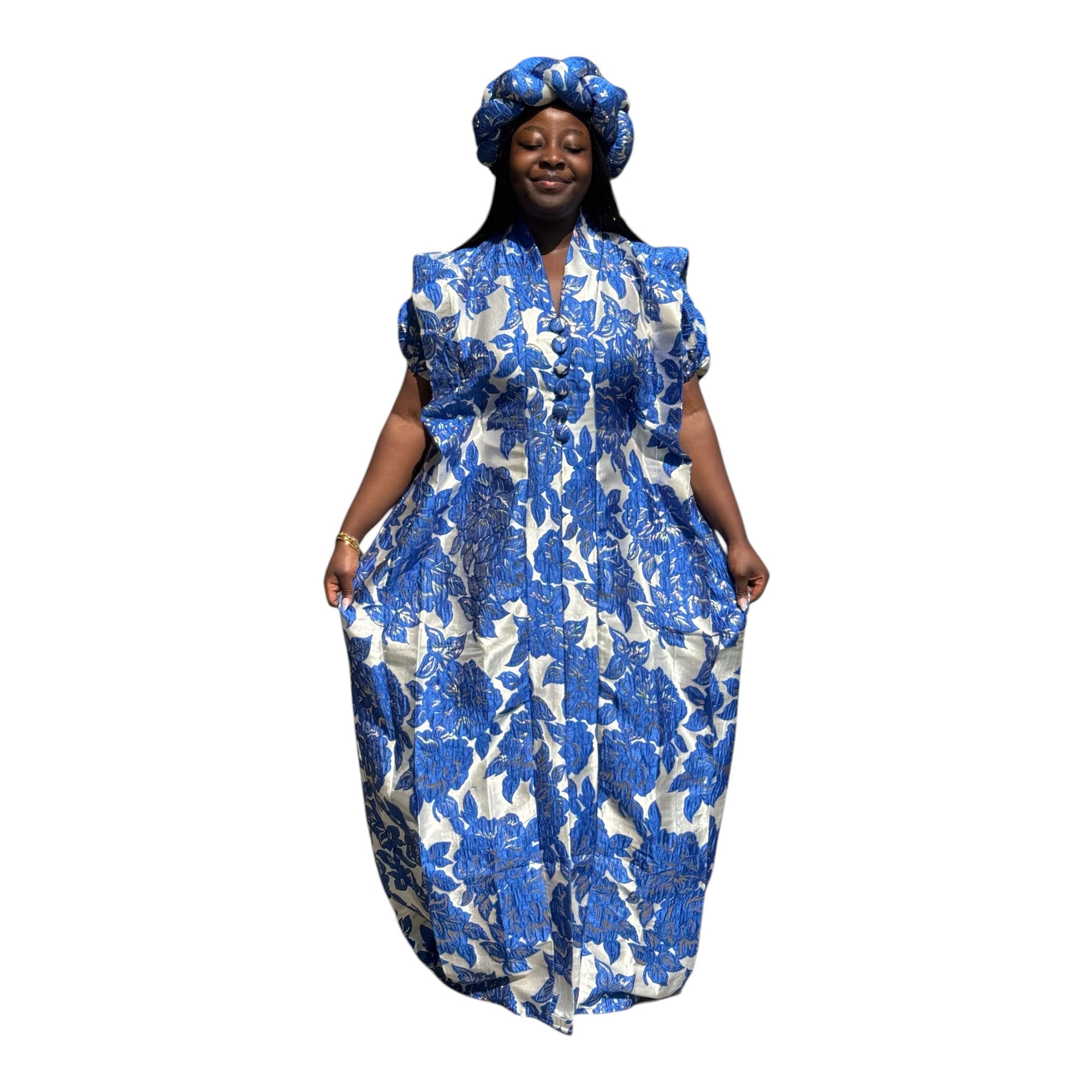 Chioma Luxury Brocade boubou Set