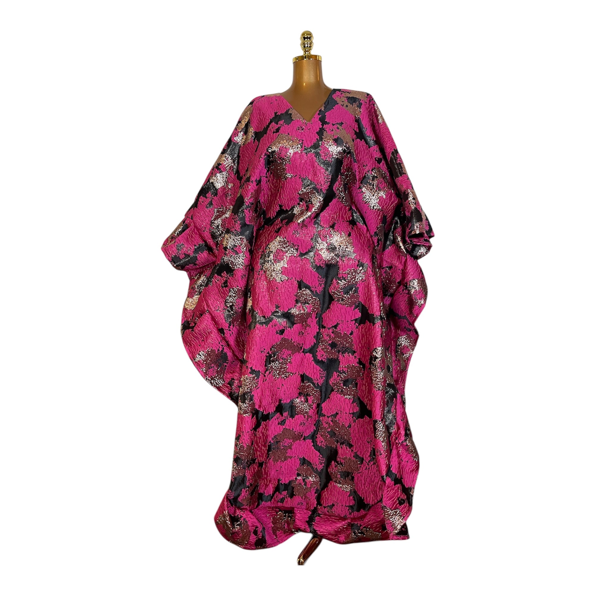 RAKIA LUXURY BUTTERFLY READY TO WEAR AFRICAN BUBU DRESS