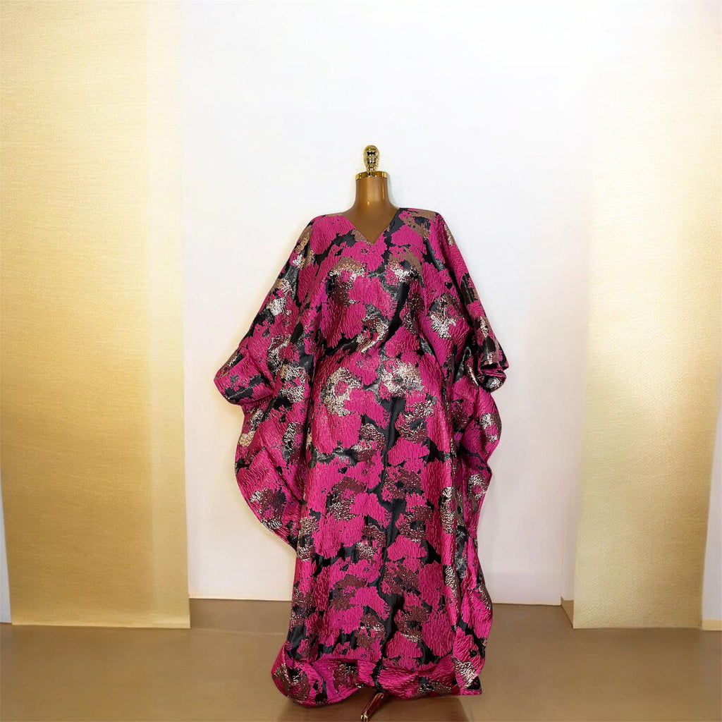 RAKIA LUXURY BUTTERFLY READY TO WEAR AFRICAN BUBU DRESS