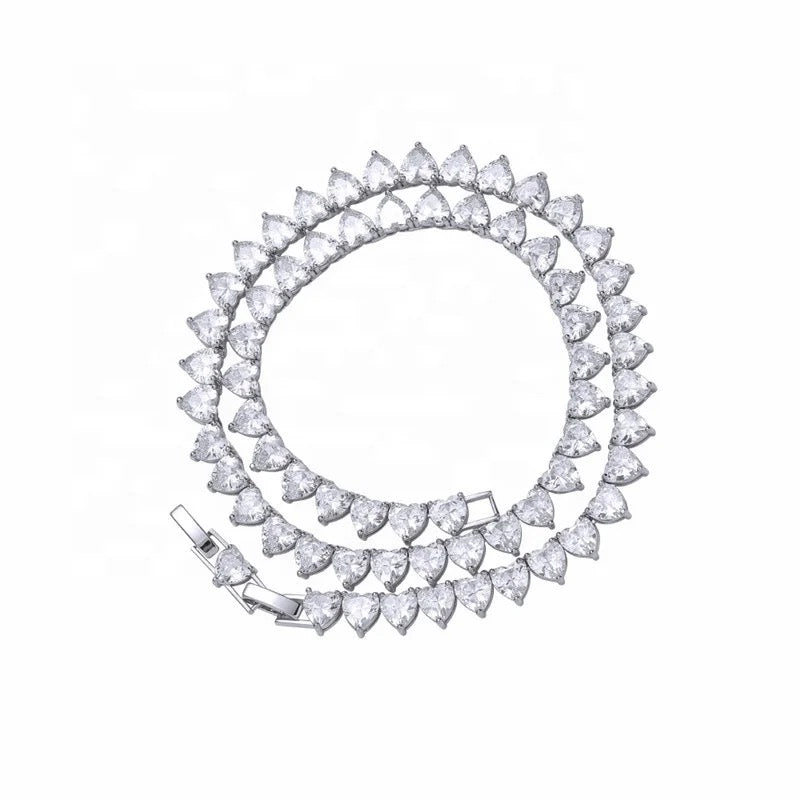 HEART SHAPE TENNIS CHAIN