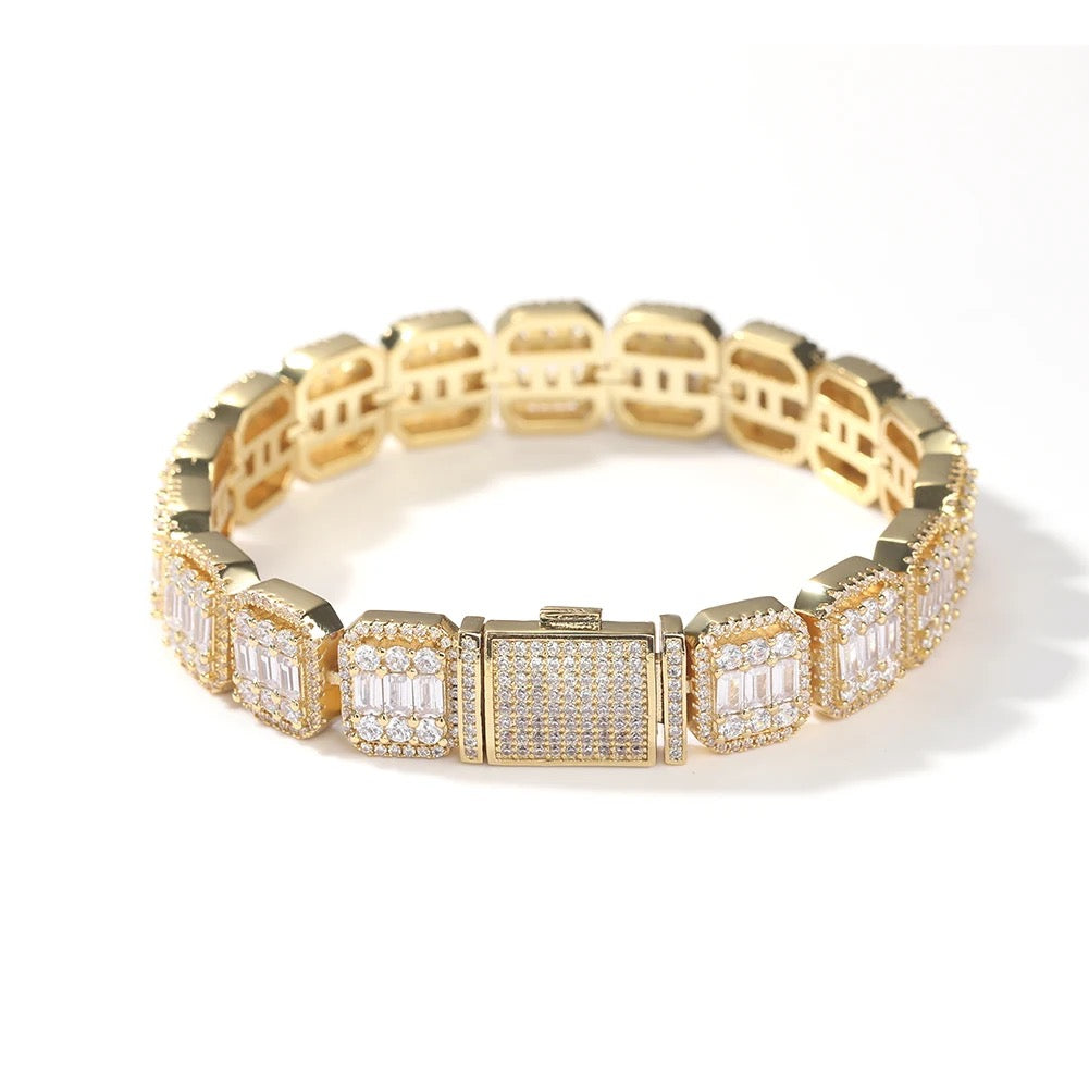13MM BAGUETTE CZ BRACELETS