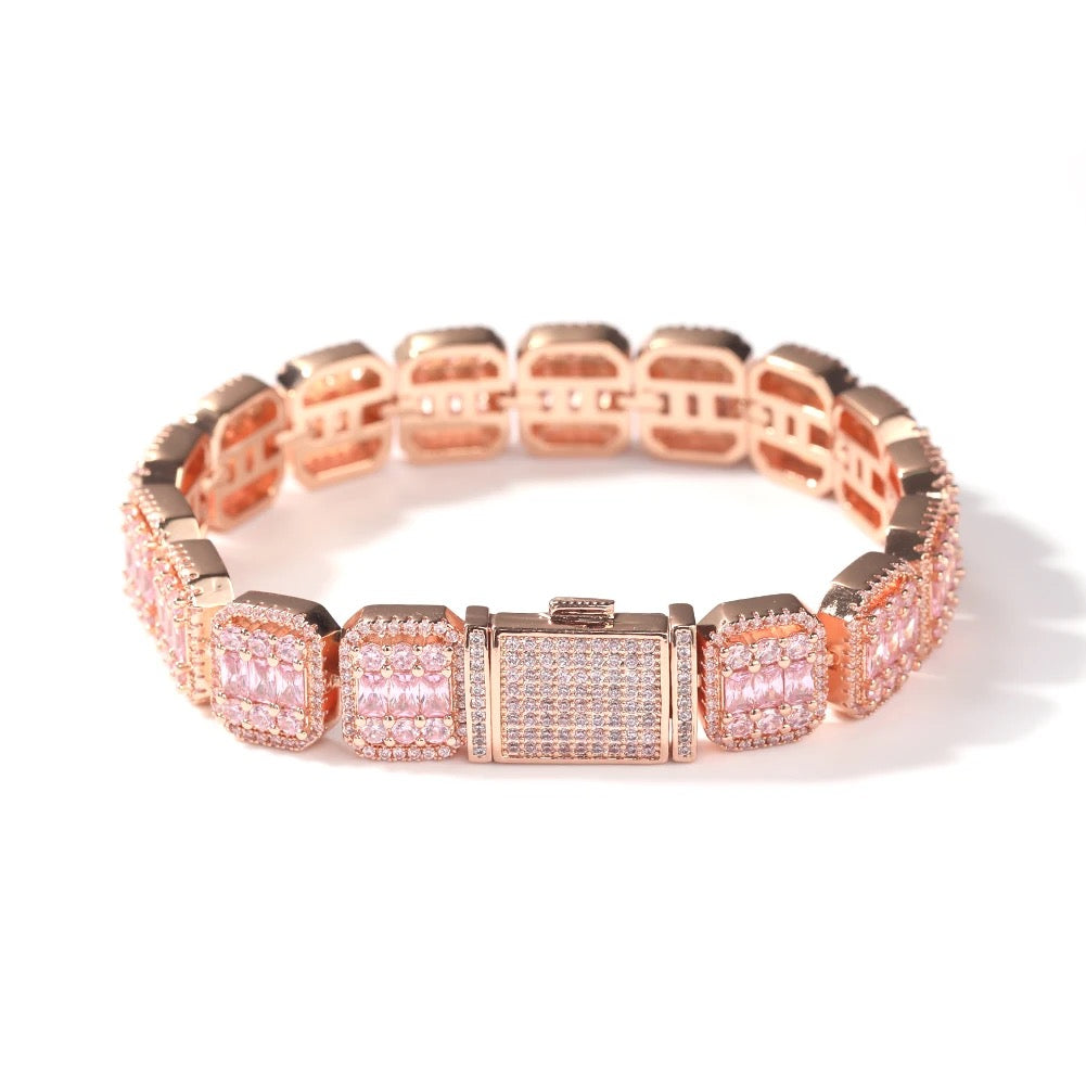 13MM BAGUETTE CZ BRACELETS