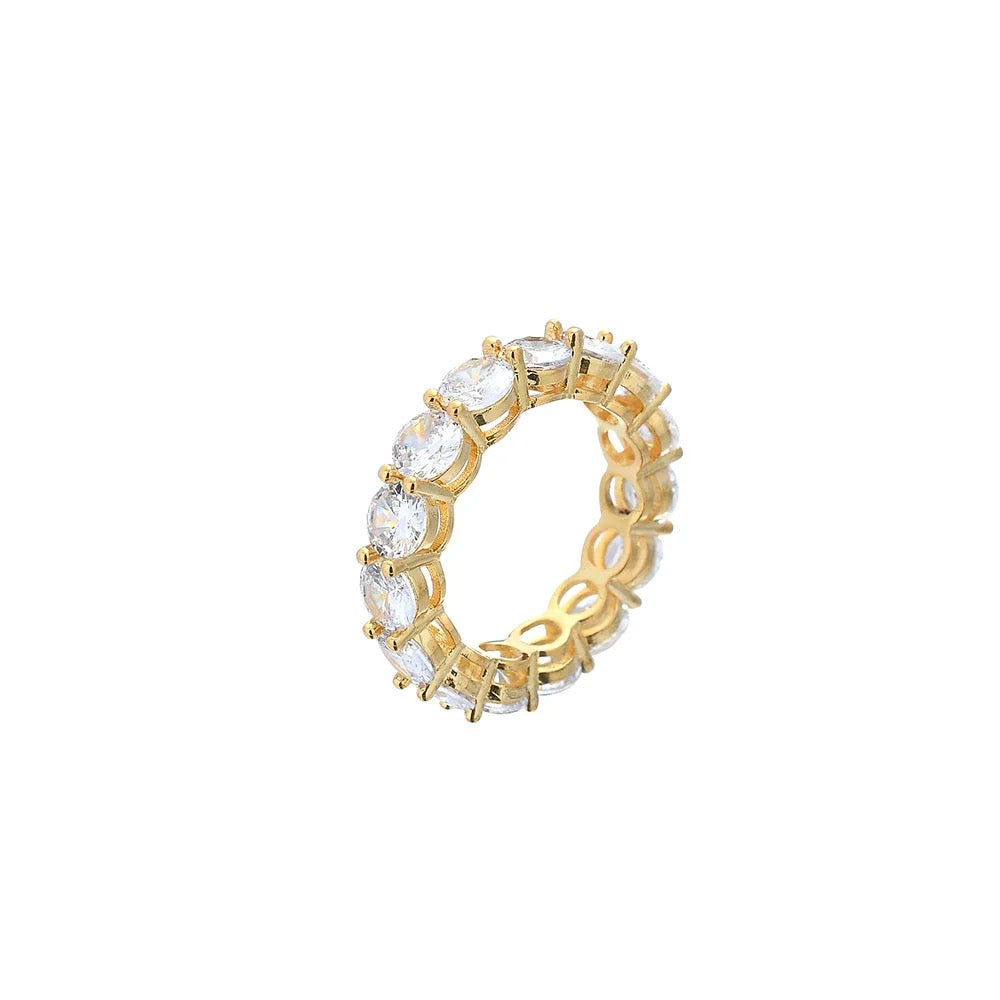 ZIRCON CIRCLE CUT RINGS