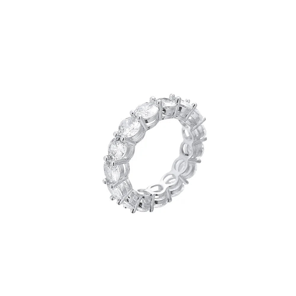 ZIRCON CIRCLE CUT RINGS