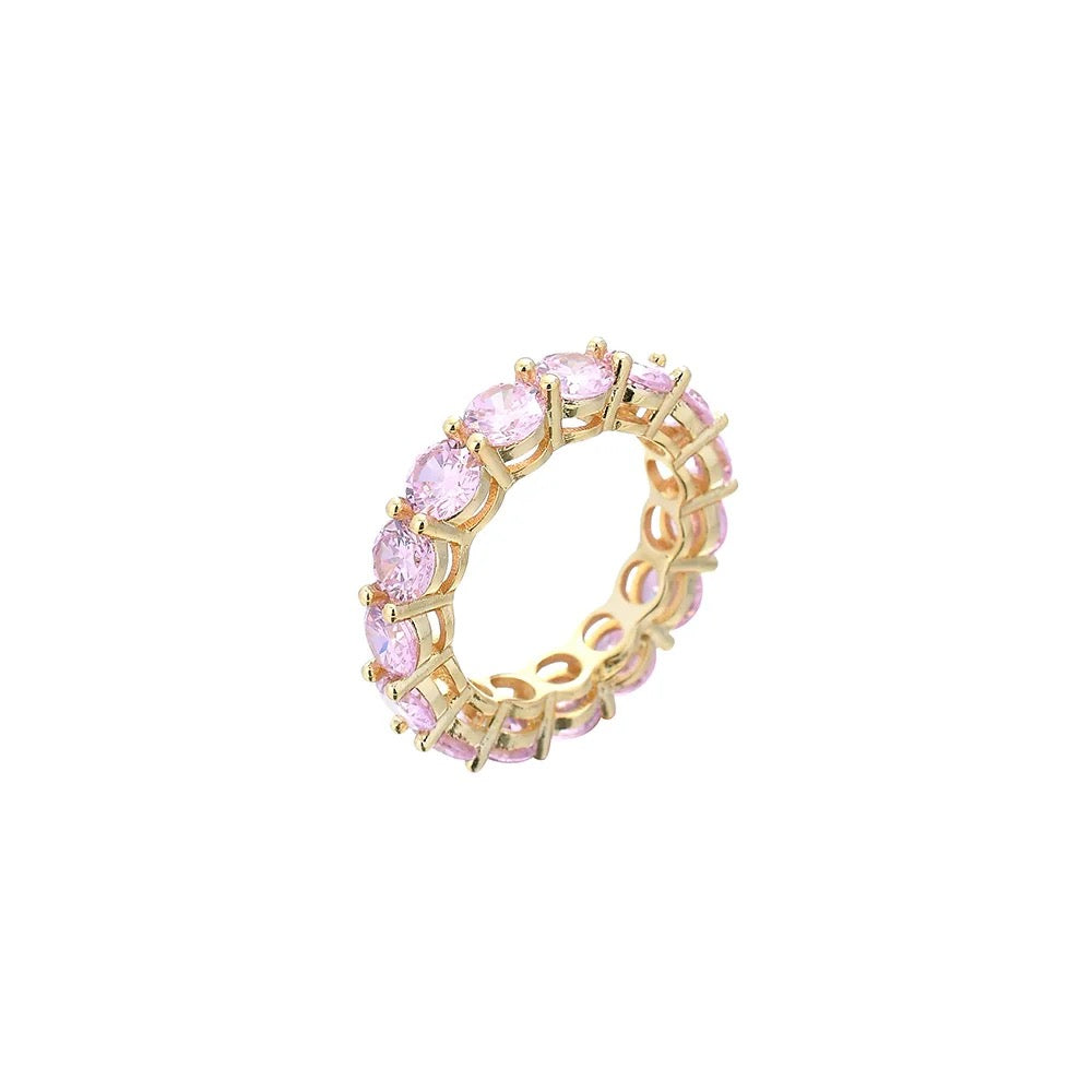 ZIRCON CIRCLE CUT RINGS