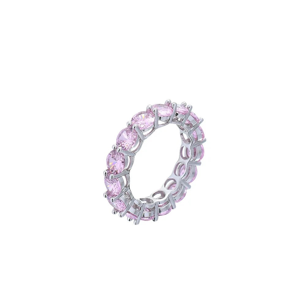 ZIRCON CIRCLE CUT RINGS