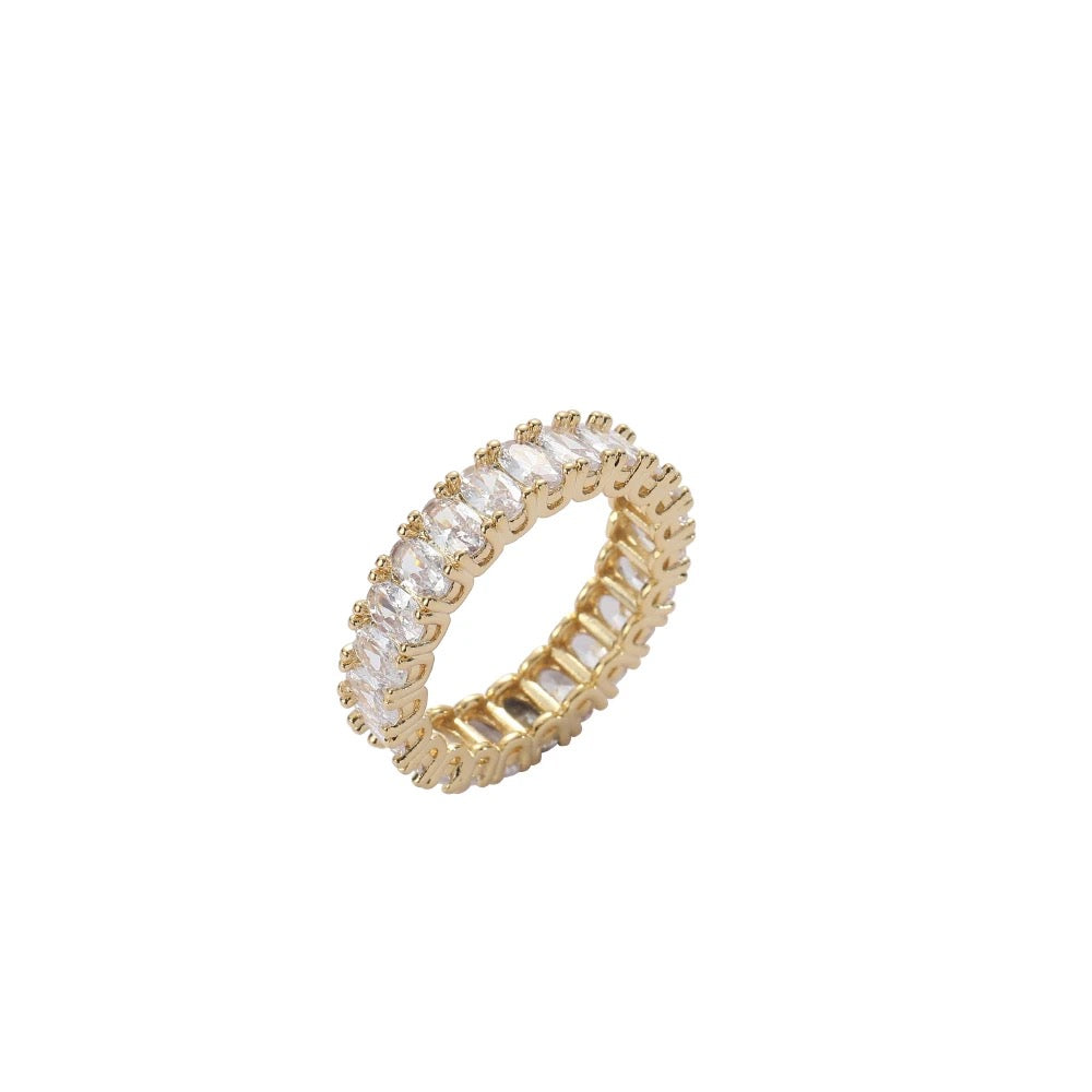 IVY SQUARE CUT BAND RING