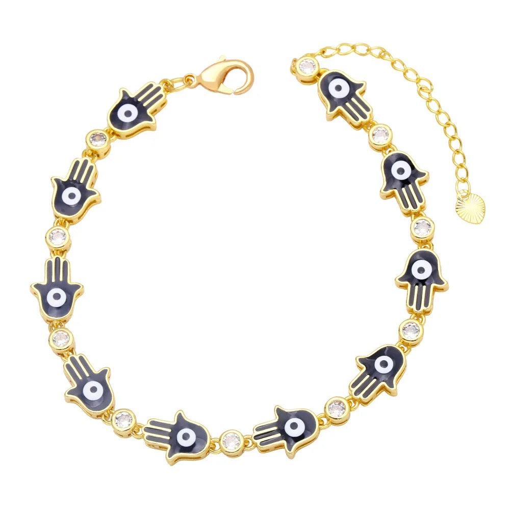 EVIL EYE HAMSA 🪬 BRAVELET