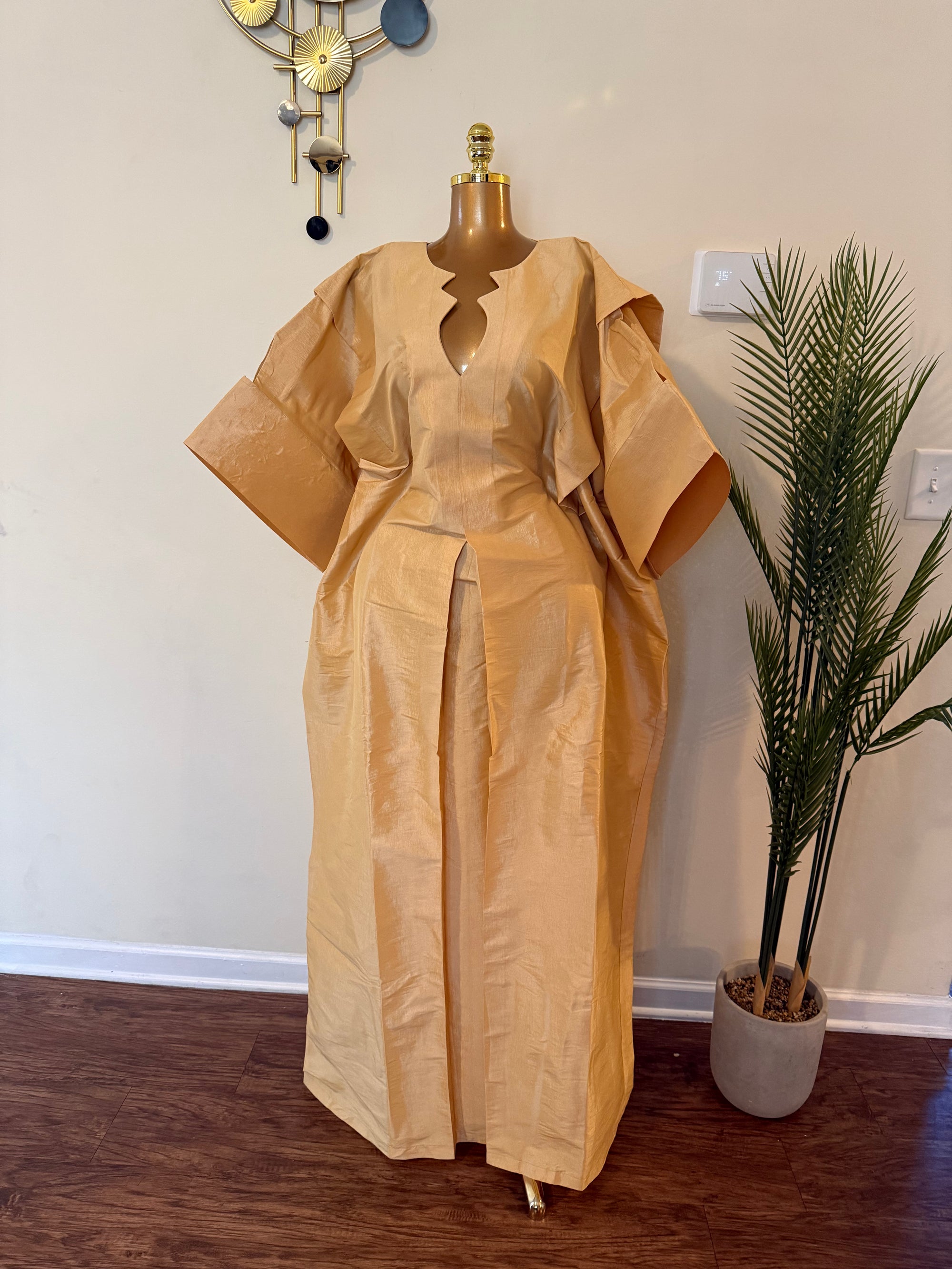 Zari Ready to wear Luxury bubu Nigerian Rich aunty dress Kaftan kimono dress