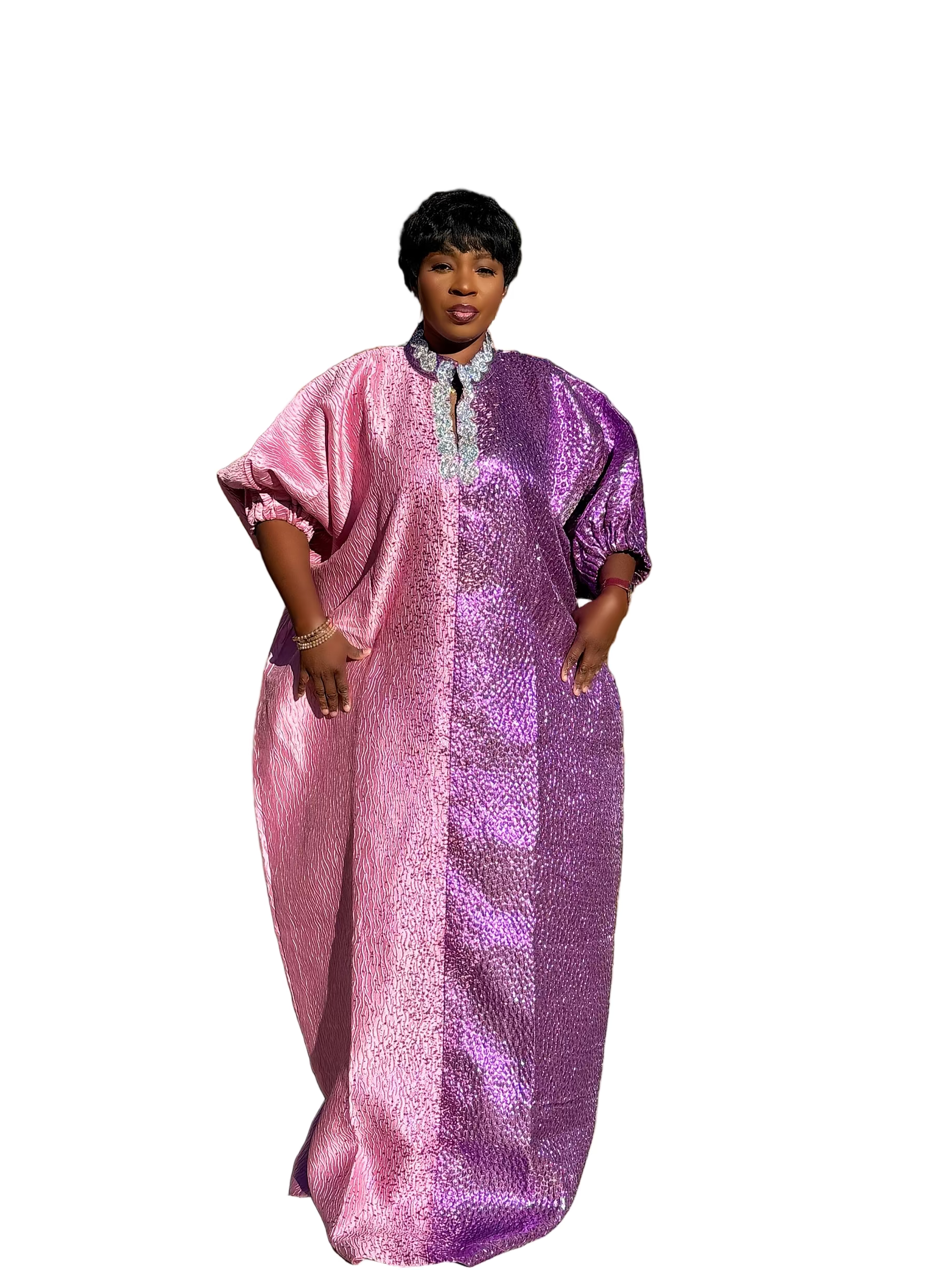 AKUA LUXURY BROCADE BUBU Embellished