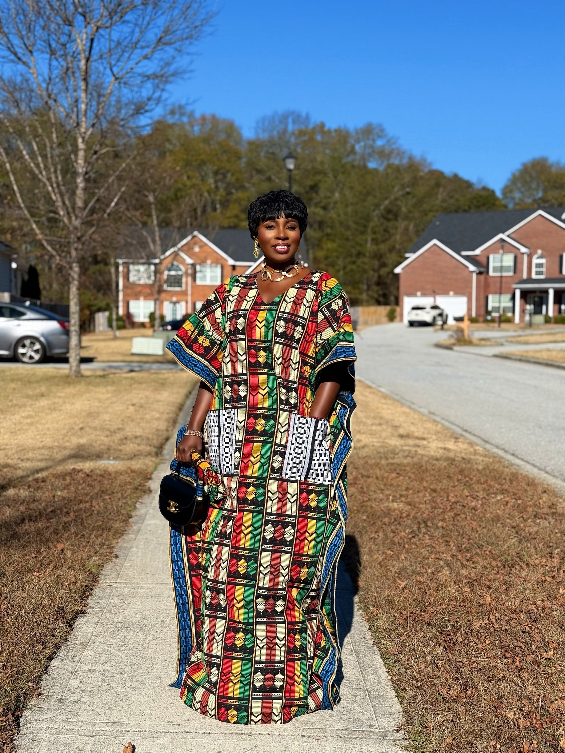 Chioma Luxury Akwete (Kente) boubou