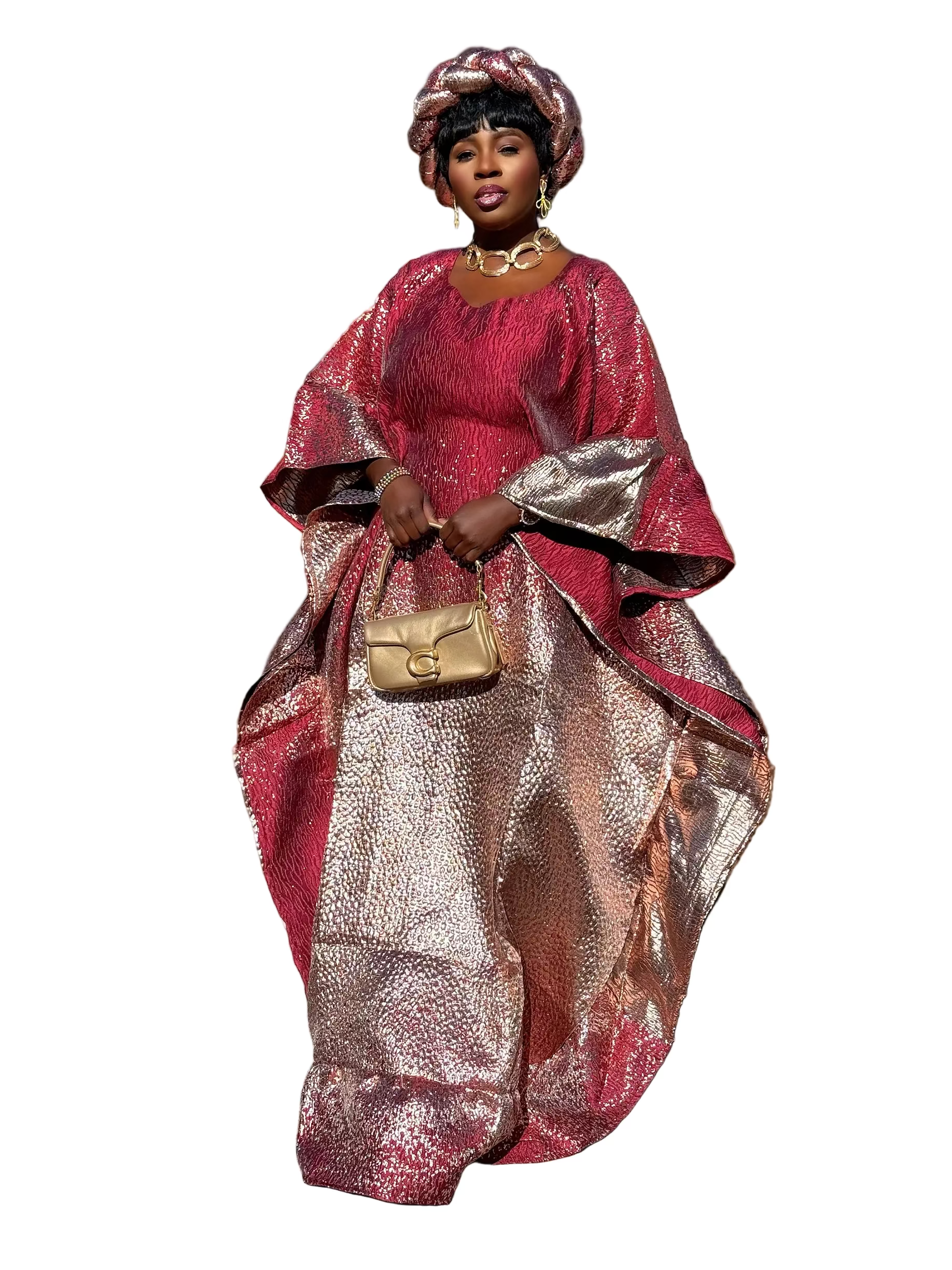 LUXURY BUTTERFLY BUBU DRESS