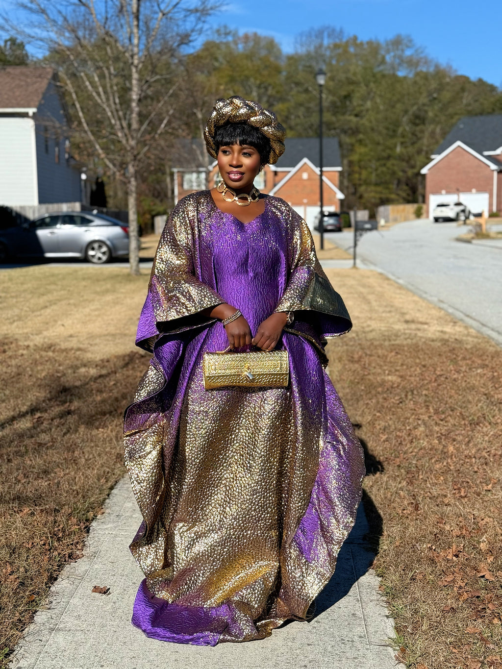 LUXURY BUTTERFLY BUBU DRESS