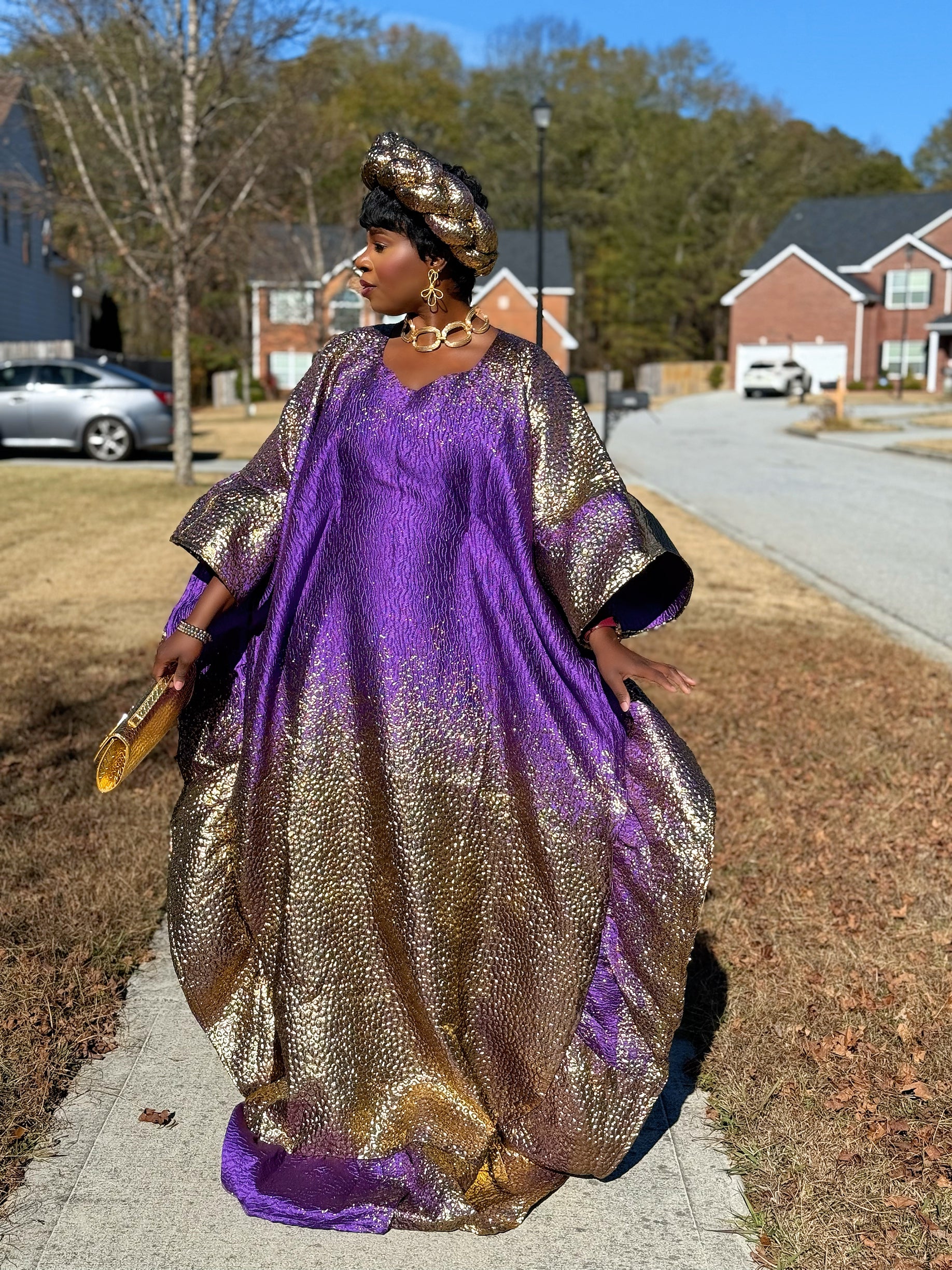 LUXURY BUTTERFLY BUBU DRESS