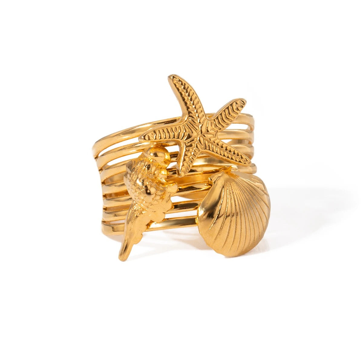 OCEAN ADJUSTABLE RING