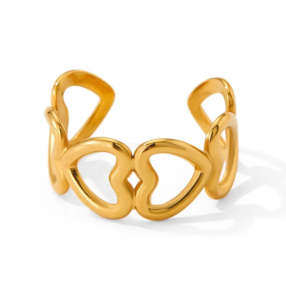 OPEN HEART RING