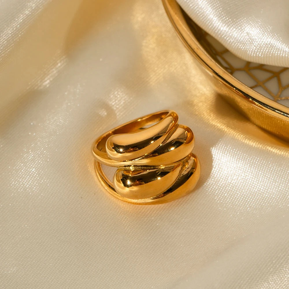 TWISTED RING SIZE 7