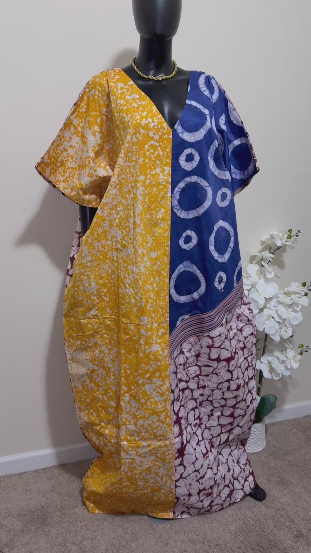 Nadia Mixed Adire and ASOKE Bubu dress 0.4