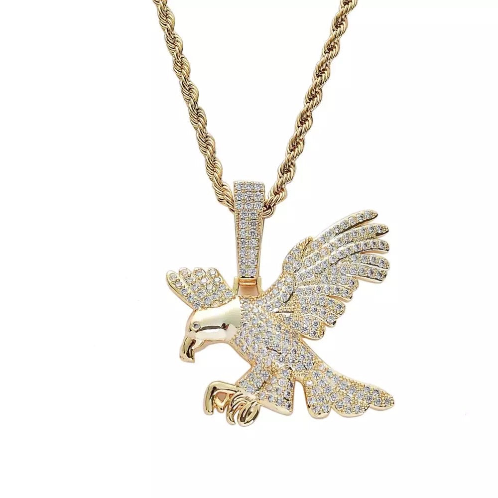 ICY EAGEL NECKLACE