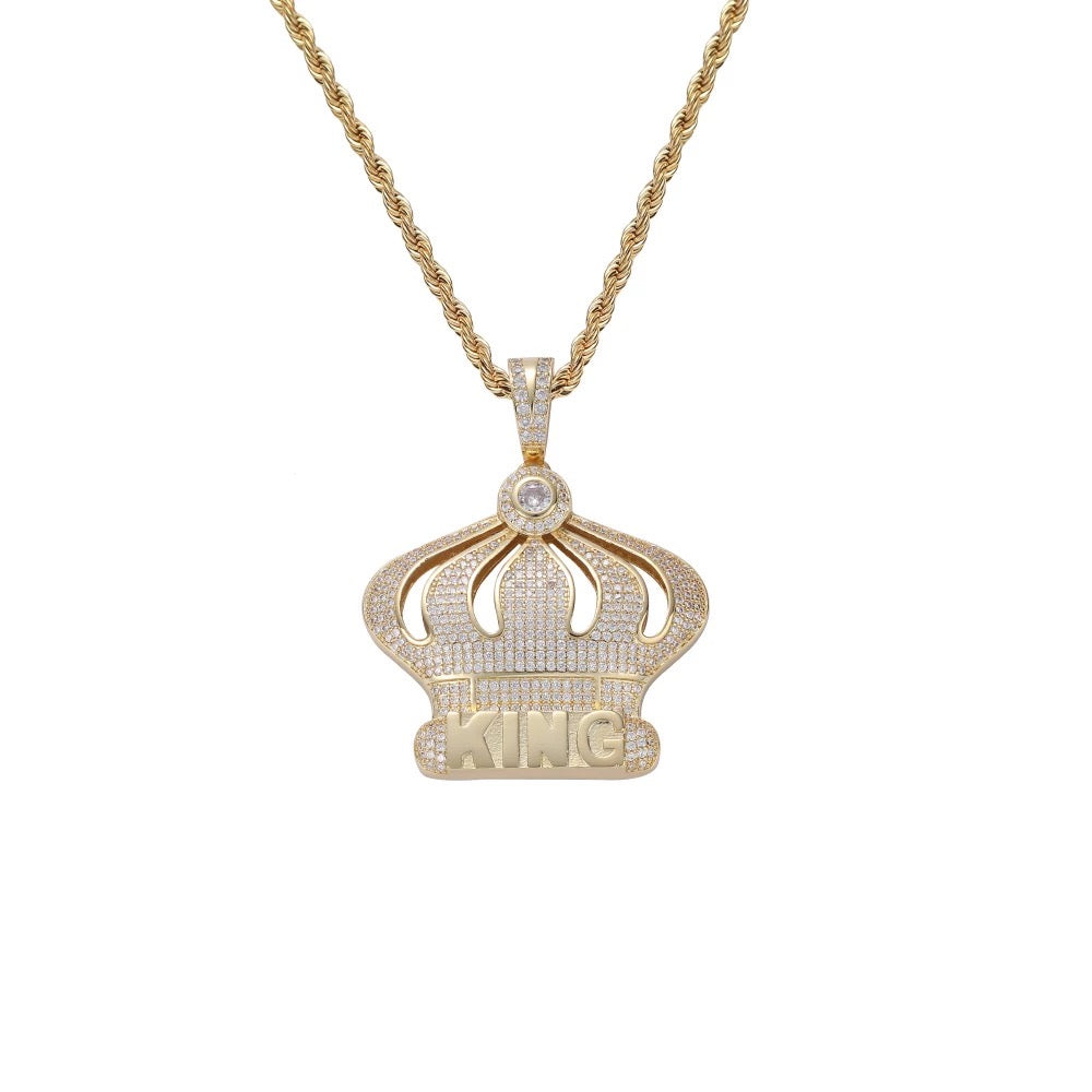 ICY KING PENDANT NECKLACE