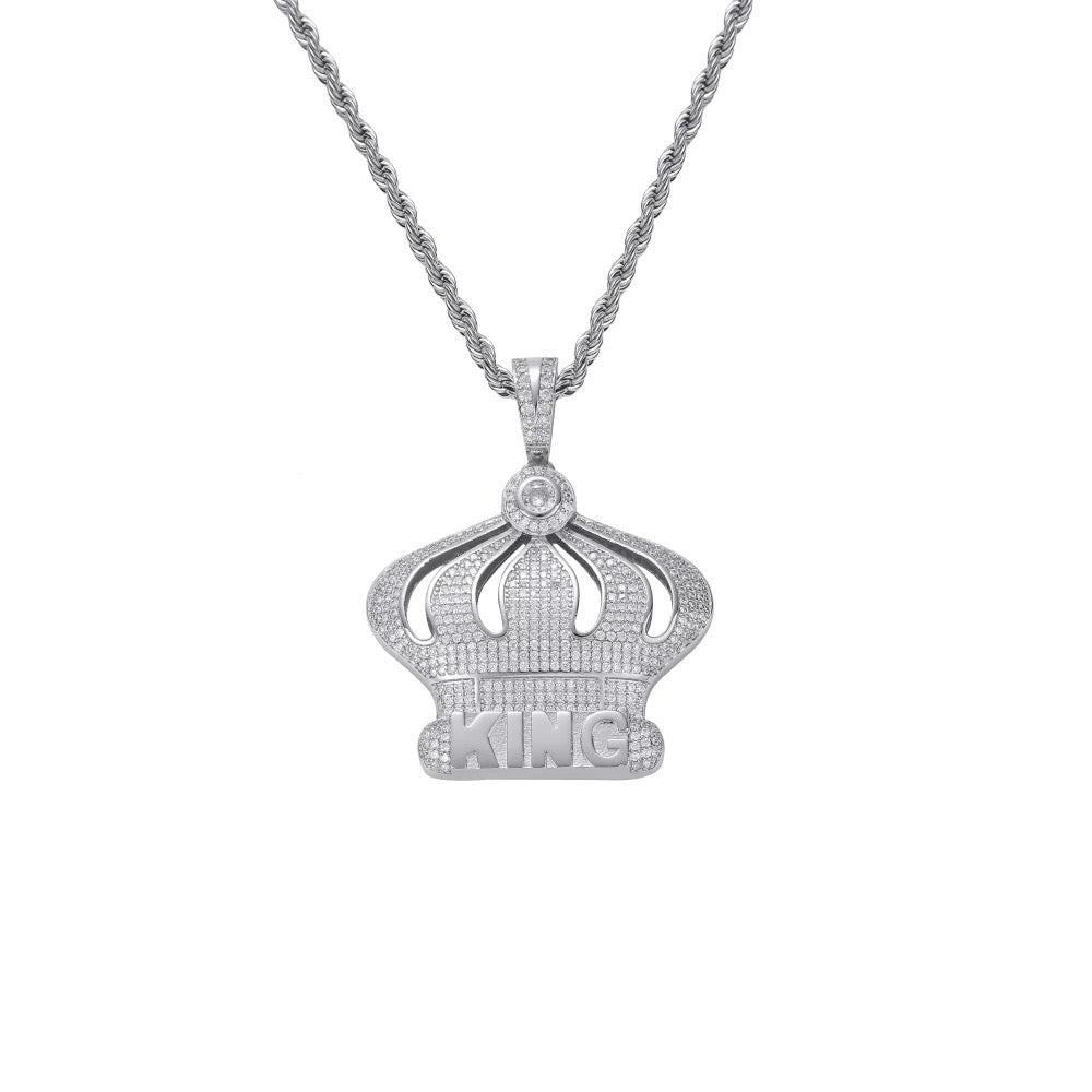 ICY KING PENDANT NECKLACE