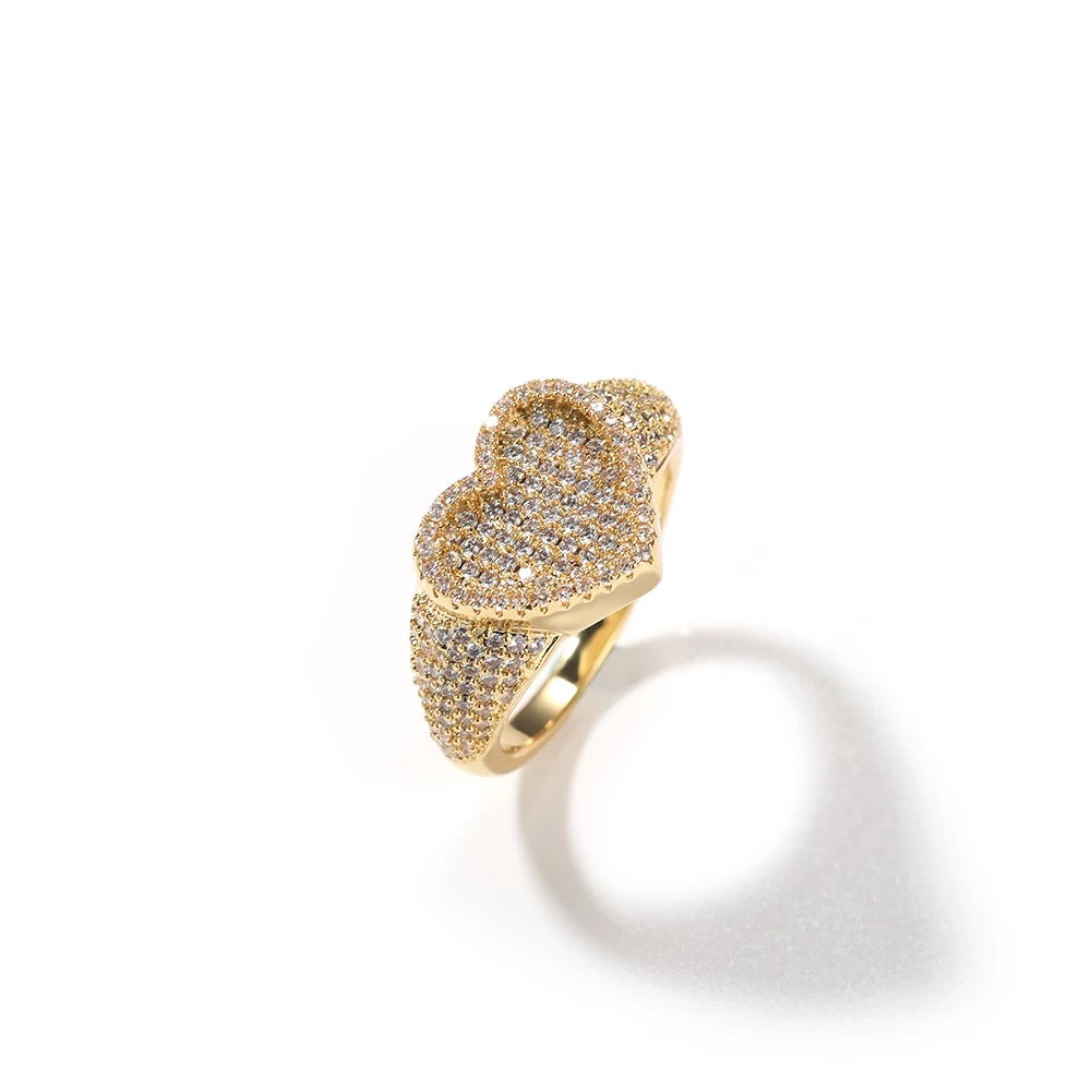 ICY HEART RING 0.2