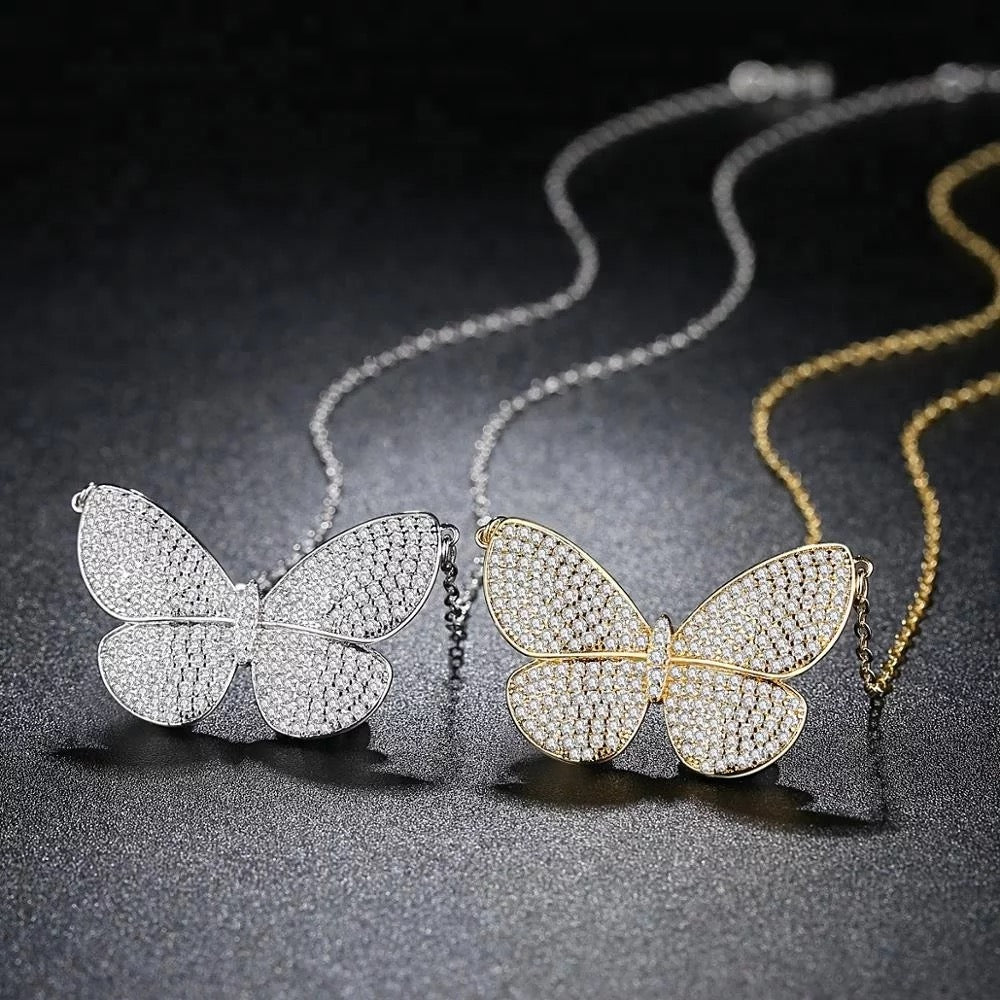 Jada Butterfly Pendant Necklace