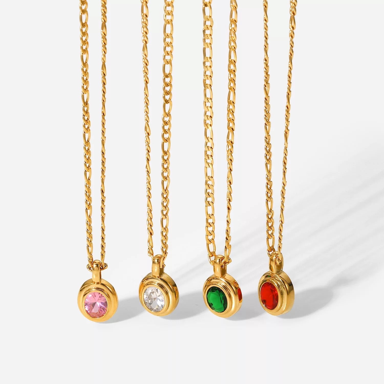 FIGARO BIRTHSTONE NECKLACE