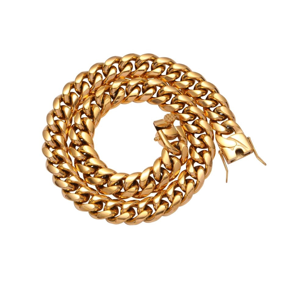 14MM CUBAN LINK CHOKER