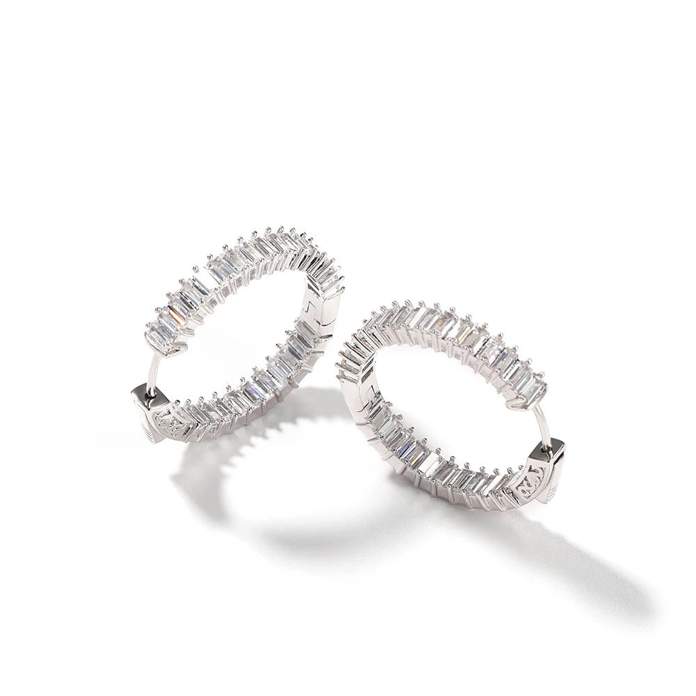 MANDI MINI ICY 5MM HOOP EARRINGS