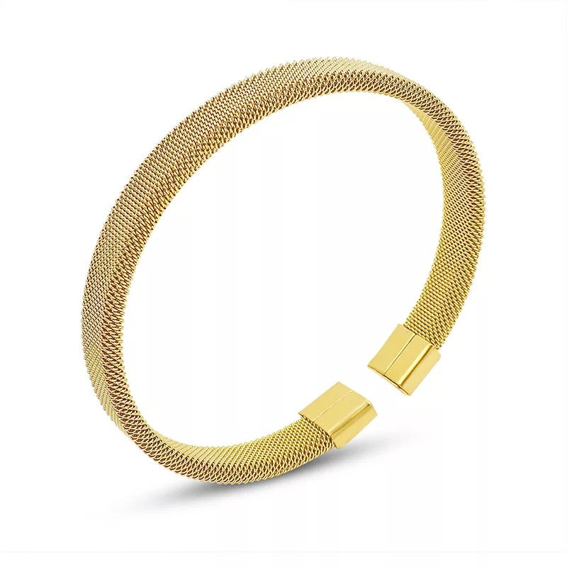 WEAVING OPEN BRACELET