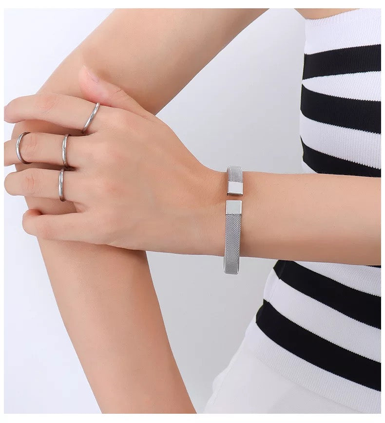 WEAVING OPEN BRACELET