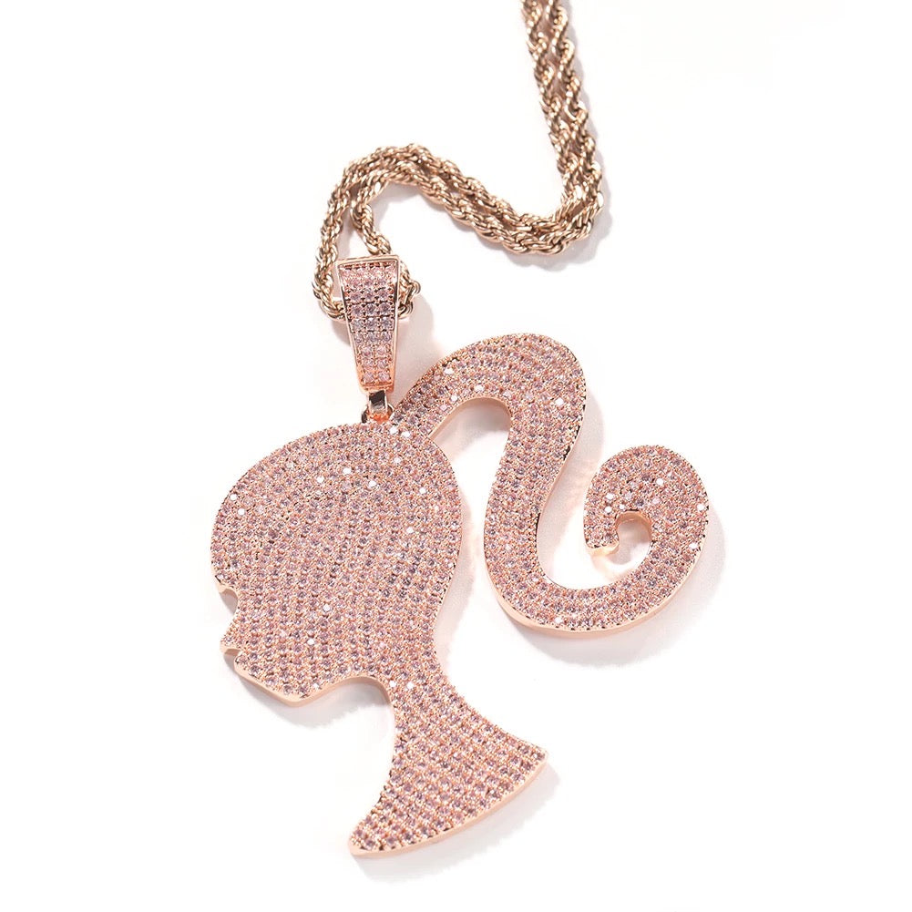 ICY BARBIE PENDANT