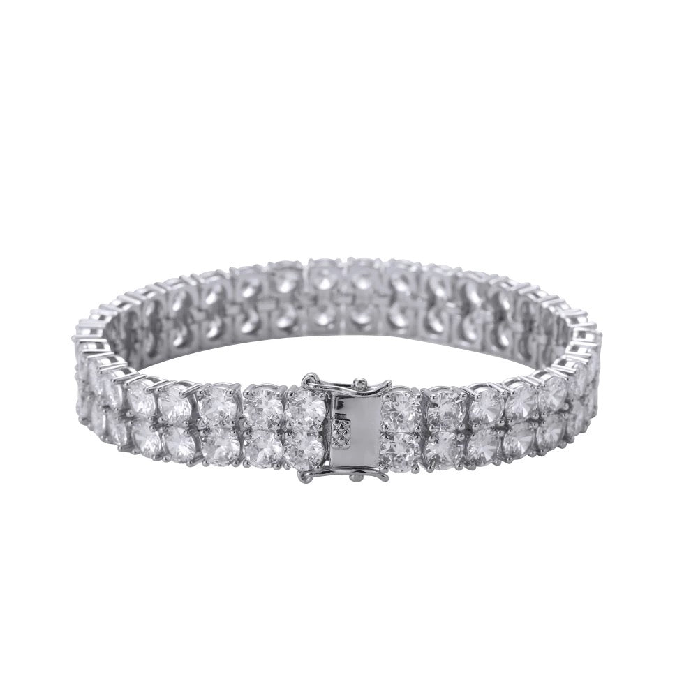FREYA DOUBLE ROW TENNIS BRACELET