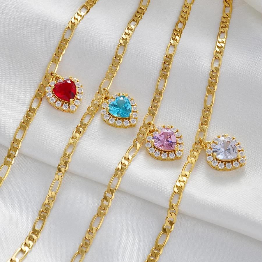 YVAINE GEMSTONE ANKLET