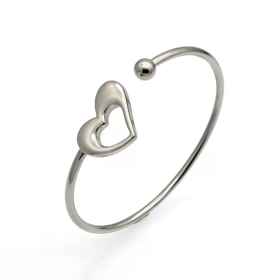 SWEETHEART GOLDEN BANGLE BRACELET