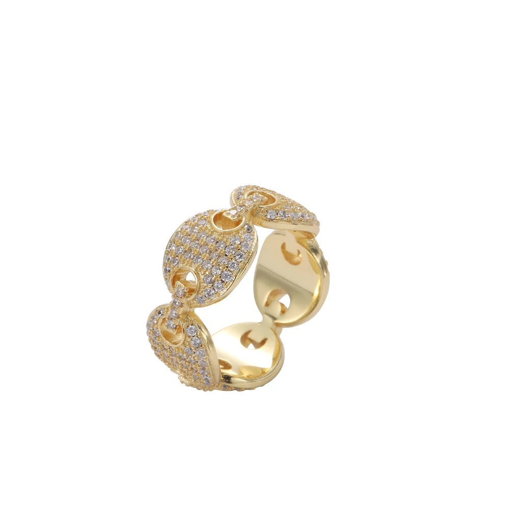 “G” LINK ICY RING